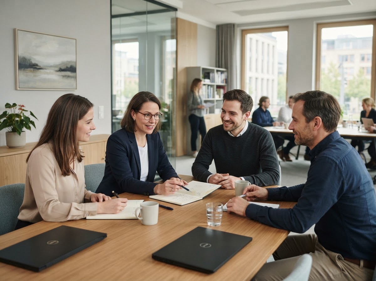 Huremu Vexal Team bei der Analyse von Marktdaten und Modellvalidierung